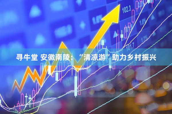 寻牛堂 安徽南陵：“清凉游”助力乡村振兴
