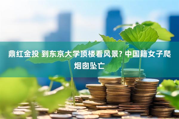 鼎红金投 到东京大学顶楼看风景? 中国籍女子爬烟囱坠亡